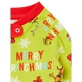 thumbnail image 5 of Dr. Seuss Unisex Infant Grinch Matching Family One-Piece Pajamas, 5 of 6
