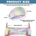 thumbnail image 7 of COEQINE Tie Dye Nurse Button Headband Headbands with Button for Mask Sweatband for Running,Workout,Basketball Sports Headbands for Teens Nurse Headbands Bulk, 7 of 7