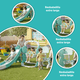 thumbnail image 3 of PLAYOUT KIDS | Juego Infantil 4 en 1 Baby Set I con Resbaladilla Columpio y Canasta Aqua, 3 of 4