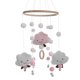 thumbnail image 1 of SKYESHEALLY Móvil de cuna para bebé sin marca, móvil para guardería, campana para cuna, dormitorio de bebé, cuentas de madera, carillón de viento, decoración colgante para cama para niños y niñas, 1 of 4
