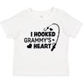 thumbnail image 3 of Inktastic I Hooked Grammy's Heart with Fishing Rod Boys or Girls Toddler T-Shirt, 3 of 5
