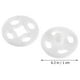 thumbnail image 3 of EeaseMX 1000 botones transparentes invisibles de plástico para camisetas, ropa, costura, scrapbooking y manualidades (blanco, 10 mm), 3 of 7