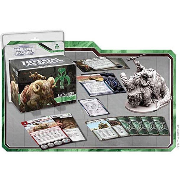 Star Wars Imperial Assault Board Game Bantha Rider VILLAIN PACK | Juego de estrategia | Ju Fantasy Flight Games Fantasy Flight Games