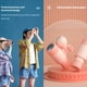 thumbnail image 5 of Binoculares para niños 10X Mini juguetes binoculares compactos Óptica real de alta resolución Telesc Abody Rosa, 5 of 7