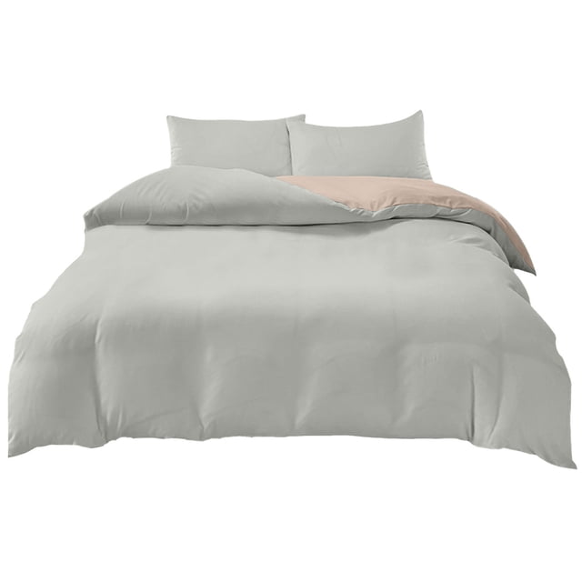 Ohufall Soft Fresh Color Washed Bedding Set Twin Sheets Set Four Piece For Student Dormitory