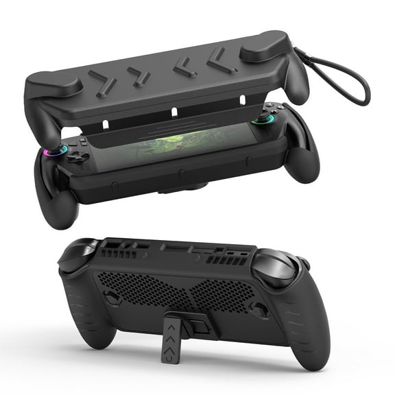 Full Protective Case Cover Compatible with Rog Xbox Ally /X (2025) ,Rog Xbox Ally /X Case with Detachable Front Shell,Frosted Anti-Slip Handheld Design