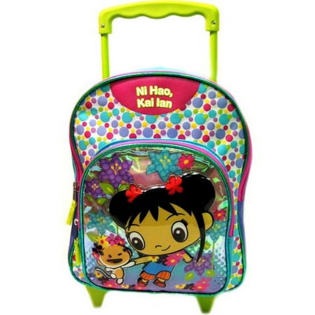 Ni Hao Kai-lan 12" Rolling Backpack