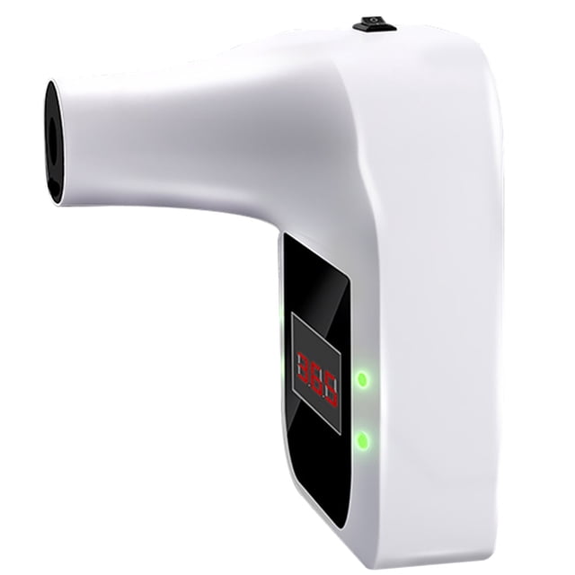 Termómetro digital de pared Medidor de temperatura infrarrojo automático Entrada de estación de oficina Termómetro LCD de montaje en pared Inevent EL5488-00B