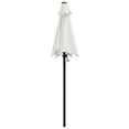 thumbnail image 2 of vidaXL Parasol Extérieur Système Inclinable Remise de Jardin en Aluminium, 2 of 5