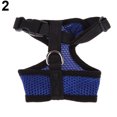 thumbnail image 4 of Flmtop Nylon Pet Puppy Soft Mesh Dog Harness Strap Vest Collar for Small Medium-sized Black, 4 of 7