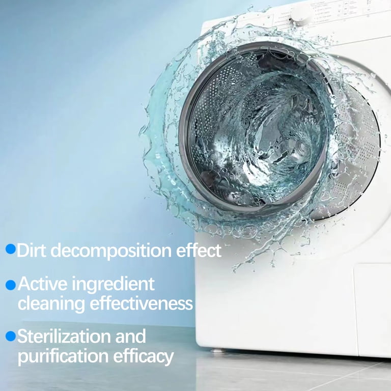 Zxsyw Multi-Purpose Washing Machine Cleaner - 500ml Lemon Drum