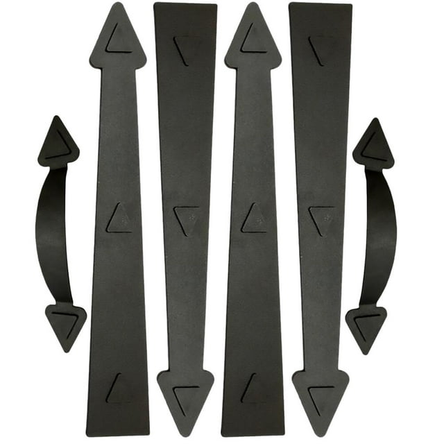 MERRYHAPY 1Set Garage Door Handle Decorating With Magnetic Attachment 14.96x2.16x0.12in