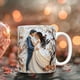 thumbnail image 5 of Taza de Cerámica con Temática de Boda para San Valentín | Taza Romántica para Café y Té | Apta para Microondas y Lavavajillas | Regalo para La Oficina y El Hogar para Parejas y Seres Queridos | Taza, 5 of 6