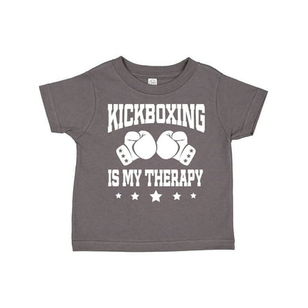 

Inktastic Kickboxing is my Therapy Gift Toddler Boy or Toddler Girl T-Shirt