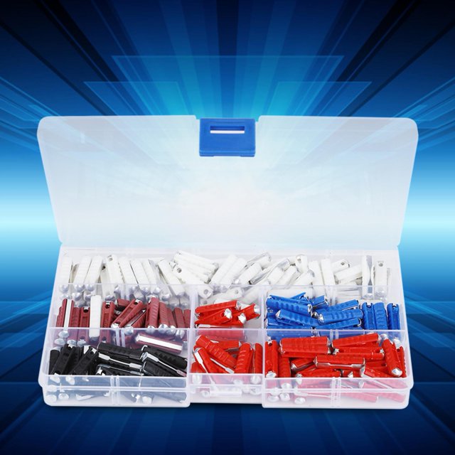 Fugacal Car Fuse Box, Torpedo Fuse, Durability 200PCs Small Size Convenient Car Accessory Two-Wheelers Truck For Automobiles