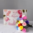 thumbnail image 5 of Flower Gift Box Preserved Rose Octagonal Mother Elder Present Real Lasting Rose Decoration Anniversary Birthday Holiday Set of, 5 of 7