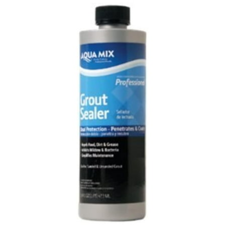Grout Sealer - Pint Size - Water-Based Grout Protector for Tile & Stone - Resists Water, Oil & Acid - Easy Maintenance - Permits Moisture Vapor Transmission