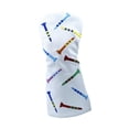 thumbnail image 3 of Funda para cabeza de palo de golf, duradera, moderna, antiarañazos Blanco 16cmx35cm, 3 of 9