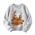 thumbnail image 3 of Gyexs Kids Halloween Sweatshirt Fall Winter Clothes, Thermal and Breathable, Family Halloween, 3 of 4