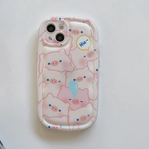Lindo Lleno De Cerdo Y Pochacco Funda De Teléfono De Dibujos Animados , Protectora Completa A Prueba De Golpes De Moda , Compatible Con iPhone 14Promax/14Pro/14/13Promax/13Pro/13/12/11