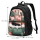 thumbnail image 5 of Easygdp Black Cat Pink Bathroom Mochila para Laptop de Viaje con Puerto USB, Mochila para Laptop con Puerto de Carga USB para Mujeres y Hombres, 5 of 7