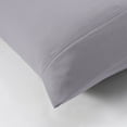 thumbnail image 4 of Modern Threads 3-Piece Solid Lilac Marble Microfiber Bed Sheet Set, Twin, 4 of 11