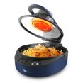 thumbnail image 6 of Elite Gourmet EAF5002N Clamshell Air Fryer Dual Heating Oil-Less Healthy Cooker with 5Qt. Capacity,  1500-Watts, Black, 6 of 9
