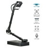 eloam YL1050AF USB Document Camera Scanner 10 Mega-pixels HD Camera A4 Capture Size Auto Focus Built-in Microphone LED Light Video for Office Conference Classroom Online Teaching Course Distance Lear
