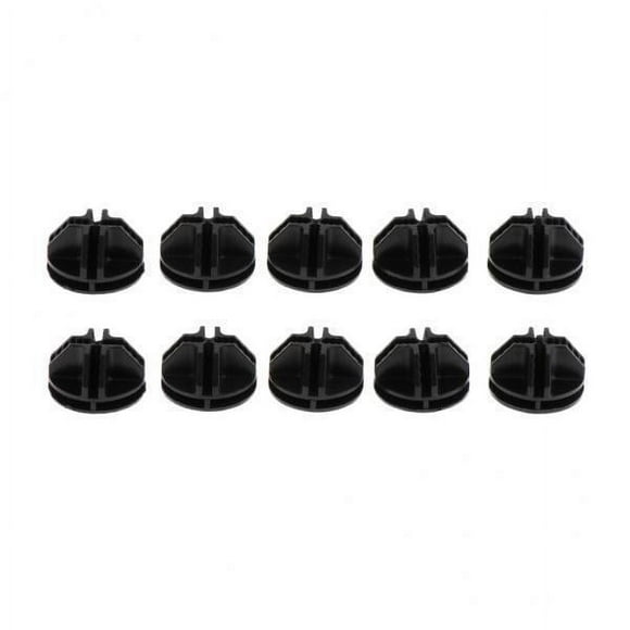Conectores De Rejilla De Plástico Negro, 3x10 Uds., Para Estantería De Almacenamiento De Cubos De Rejilla De Alambre