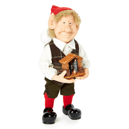 Whitehurst 11.5" Zim's The Elves Themselves Andrew Collectible Christmas Elf Tabletop Figure