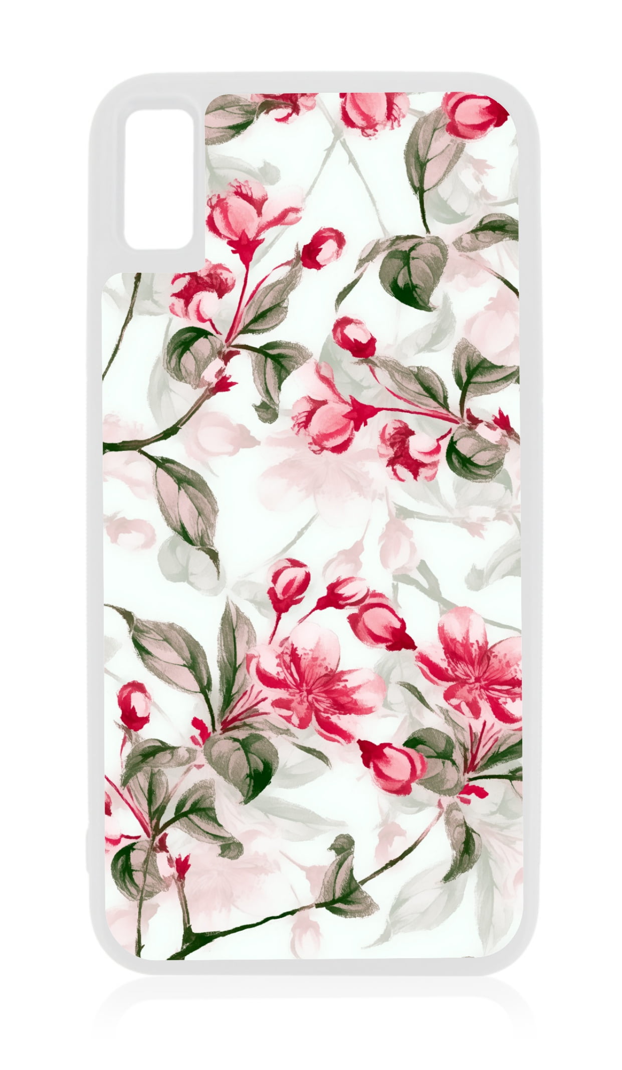 Pink Flower Blossoms 10xr Flower Case - iPhone 10 xr Floral Case White ...