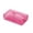 Pink, variant on Leodye 1PCS Clear PVC Zipper Multipurpose Pouch Transparent Cosmetic Makeup Bag Dual Use Stationery Case Travel Toiletry Organizer -7.87 × 3.15 × 1.38 in