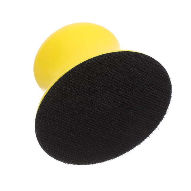 Handheld Sandpaper Holder for Woodworking Round Sanding Pad Manual Hand Sander for Wood Portable and Convenient Sanding Block Flexible Sanding Disc for Polishing