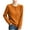 Orange, variant on TGSLY Women's Button Down Sweaters Casual Soft Crew Neck Long Sleeve Cable Knit Cardigan Loose Dressy Solid Color Business Sweaters L