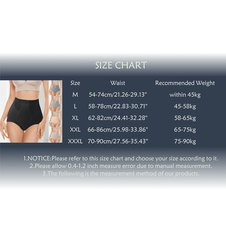 EHQJNJ Female Tummy Control Shapewear Small Belly Without Curling Mid High  Waist Underwear Postpartum Shaping Lifting Pure Cotton Crotch Waist