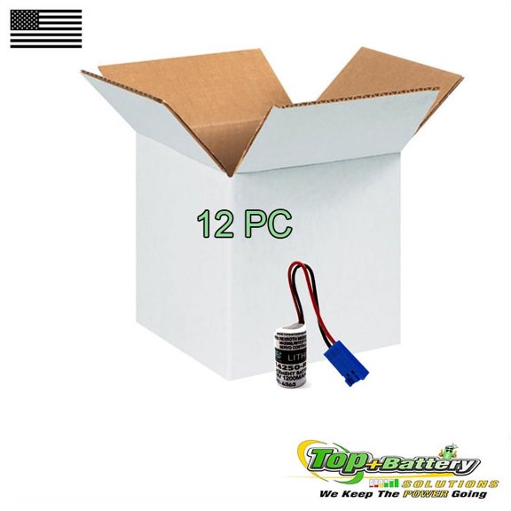 Replacement Battery For Rexroth PLC LS14250-RR 3.6 Volt, 1200 mAh Qty.12