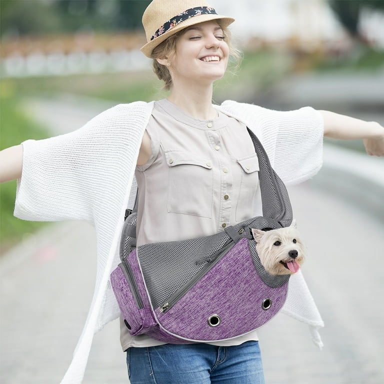 PetAmi Dog Sling Carrier for Small Dogs Puppy Carrier Sling Purse