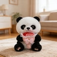 thumbnail image 6 of 12 Inch Panda Plush Toys Dolls with Flower Bouquet, Soft Stuffed Animals Toys Plushies Birthday Gifts for Her/Girlfriend Lover, Mother Day Gift for Mom, 6 of 6