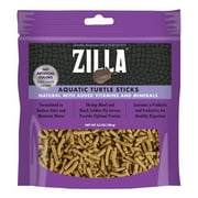Zilla Aquatic Turtle Food Sticks, 4.5 Ounces