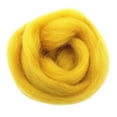 thumbnail image 2 of 10g Roving Dyed Wet Felting Fiber Crafts - Light Green Dark Yellow, 2 of 6