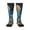1 Black, variant on Starry Sky Planet Lollipop Print Thigh High Socks Extra Long Stretchy Sock Women Over Knee High Opaque Stocking Daily Wear
