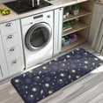 thumbnail image 3 of Dark Blue Moon Pattern Kitchen Rug Mat,Kitchen Runner Rugs Non Skid Washable,Decorative Kitchen Floor Mats for Kitchen,Sink,Laundry,17"x47.2", 3 of 7