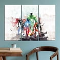 thumbnail image 4 of Wall Decor Printed Canvas, Cartoon Art Canvas, Kids Room Poster, Abstract Artwork, Super Hero Artwork, Canvas Wall Decor - 3P-Black Framed, 4 of 9