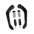 thumbnail image 3 of funtasica 2 Pieces Generic Motorcycle Brake Clutch Lever Hand Guards Easy Installation Black, 3 of 9