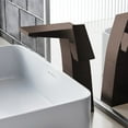 thumbnail image 5 of Carre Single Hole, Single-Handle, High Arc Bathroom Faucet in Oil Rubbed Bronze, 5 of 12