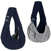 Tatum88Dog and Cat Carrier Bag - Hands Free - Adjustable - Small Dogs and Cats for Outdoor Travel (Dark Blue)