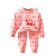 thumbnail image 2 of Cowsor 2PC Set for Children Boy Girl Match Kawaii Thermal 2 Piece Tops Tshirts Lingeries Pants Loungewear 2PC Sets Child, 2 of 3