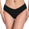 thumbnail image 2 of yunLCZ Underwear for Women Cotton Womens High Waisted Bikini Underwear Smooth Hipster Underwear Breathable Ladies Wasit Hipster Brief Panties for Ladies, 2 of 4