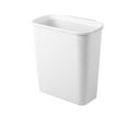 thumbnail image 1 of FONDOTIN Dustbin For Kitchen Cabinet White Plastic Hanging 1Pack, 1 of 8