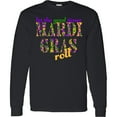 thumbnail image 3 of Inktastic Mardi Gras Let the Good Times Roll Long Sleeve T-Shirt, 3 of 5